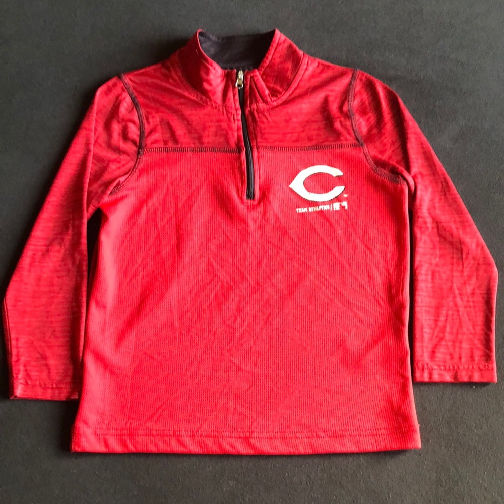 Cincinnati Reds Quarter-Zip Shirt